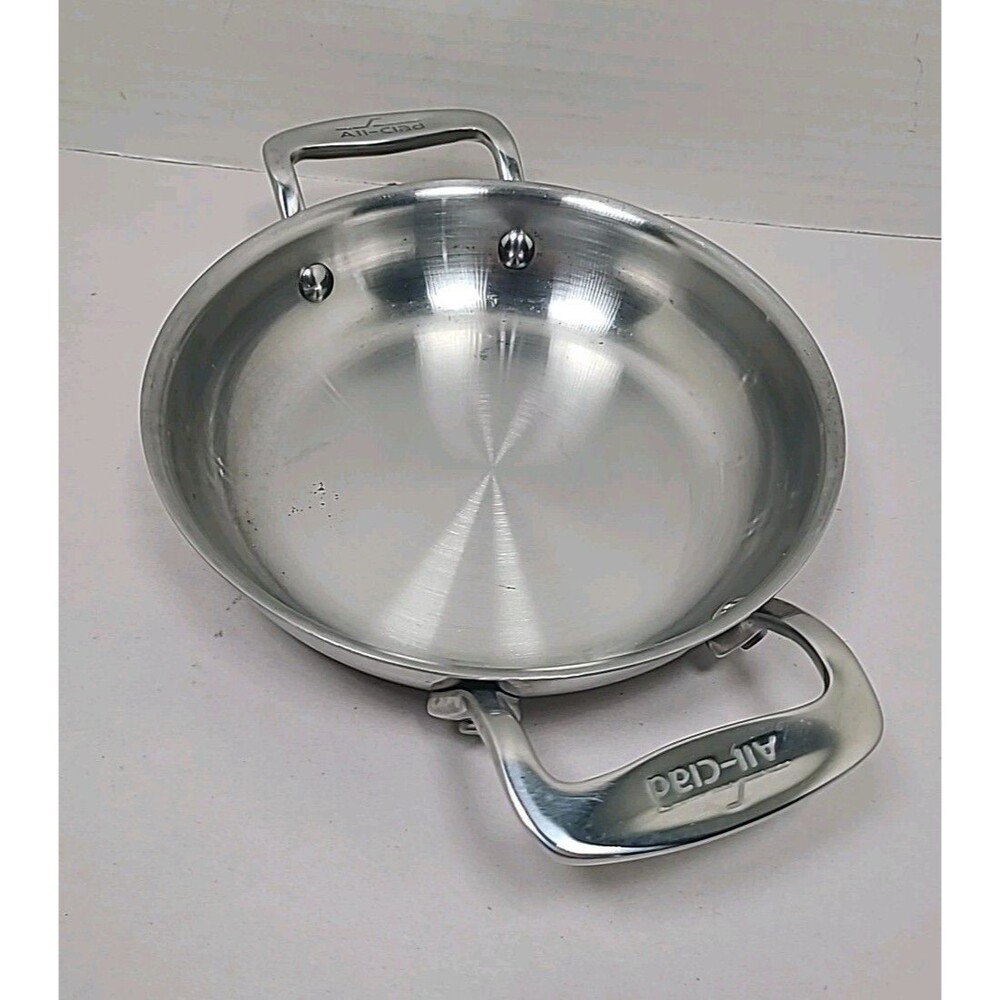 ALL-CLAD ~ 6" Mini Stainless Steel Gratin Pan Used